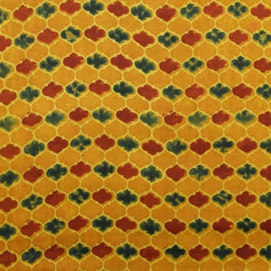 Ajrakh Modal Silk Fabric