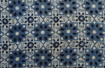 Ajrakh Modal Silk Fabric