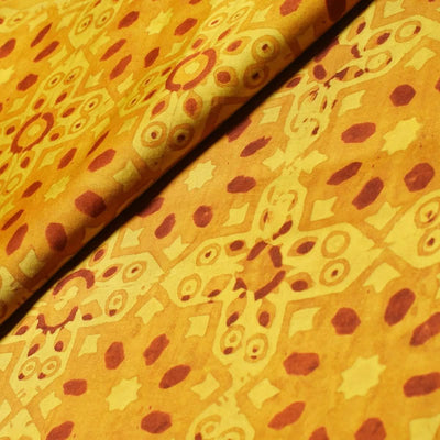 Ajrakh Modal Silk Fabric