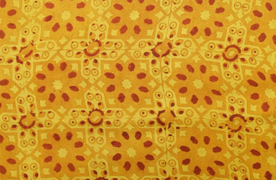 Ajrakh Modal Silk Fabric