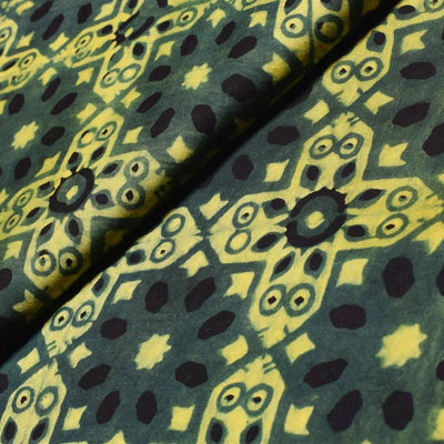 Ajrakh Modal Silk Fabric