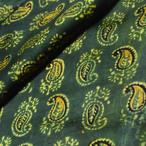 Ajrakh Modal Silk Fabric