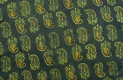 Ajrakh Modal Silk Fabric