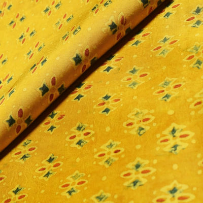 Ajrakh Modal Silk Fabric