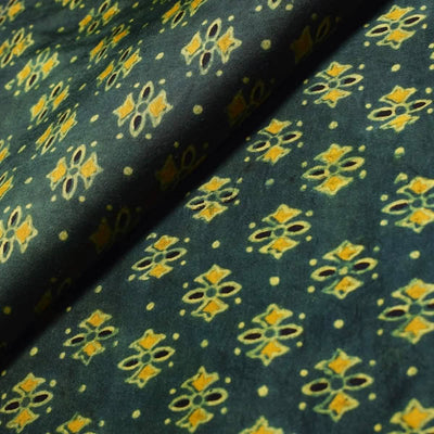 Ajrakh Modal Silk Fabric