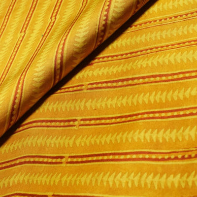 Ajrakh Modal Silk Fabric