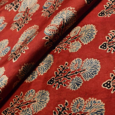 Ajrakh Modal Silk Fabric