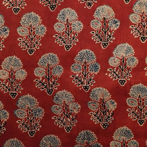 Ajrakh Modal Silk Fabric
