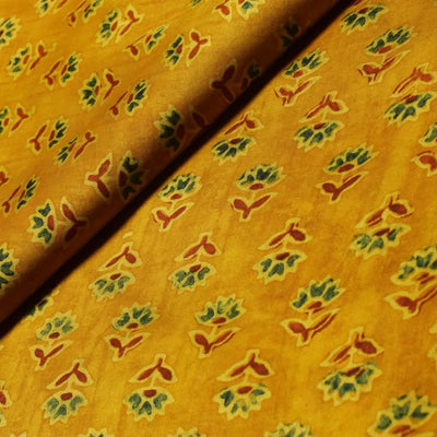 Ajrakh Modal Silk Fabric