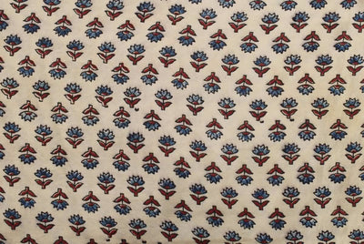 Ajrakh Modal Silk Fabric