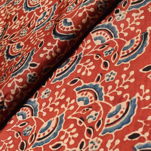 Ajrakh Modal Silk Fabric
