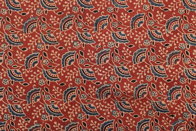 Ajrakh Modal Silk Fabric