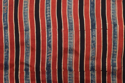 Ajrakh Modal Silk Fabric