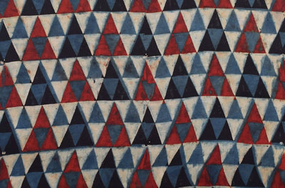 Ajrakh Modal Silk Fabric