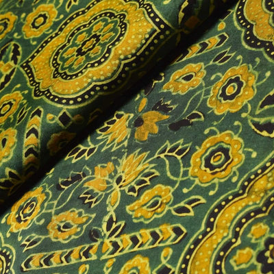 Ajrakh Modal Silk Fabric