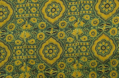 Ajrakh Modal Silk Fabric