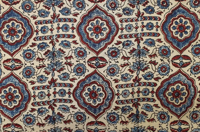 Ajrakh Modal Silk Fabric