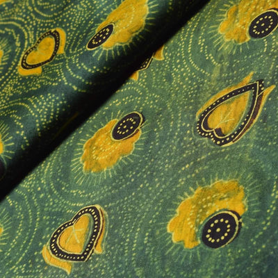 Ajrakh Modal Silk Fabric