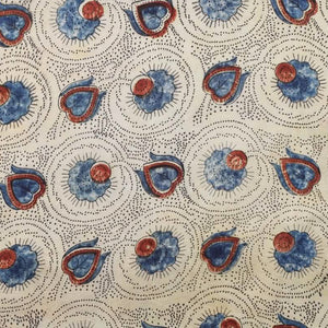 Ajrakh Modal Silk Fabric