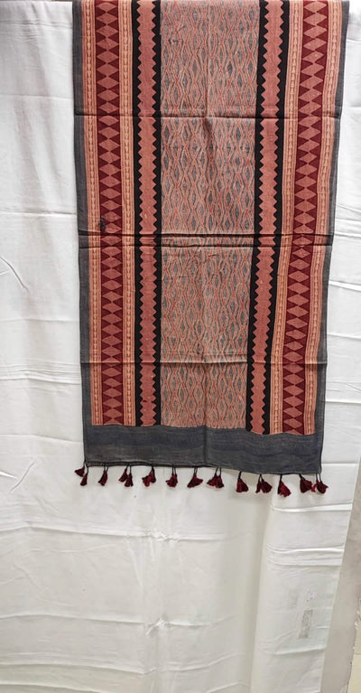 Ajrakh Mul Cotton Stole