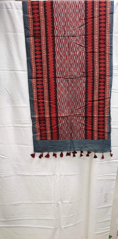 Ajrakh Mul Cotton Stole