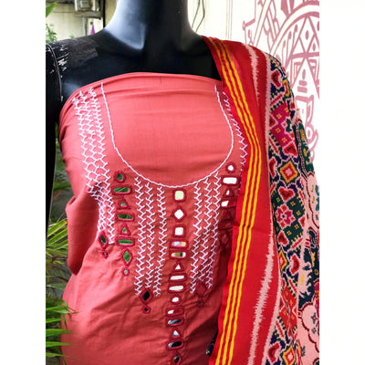 Mirror Work Patola Set