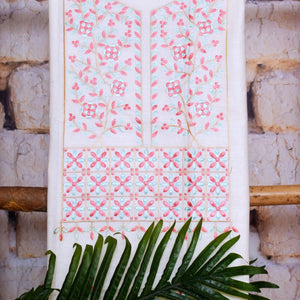 Linen Embroidered Suits | SSEthnics