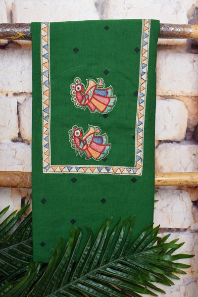 Madhubani Hand Painted Suit