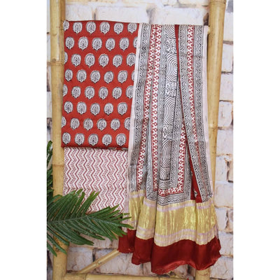 Bagh Modal Silk Suit