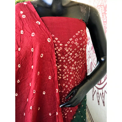Bandhani Cotton Designer Suit