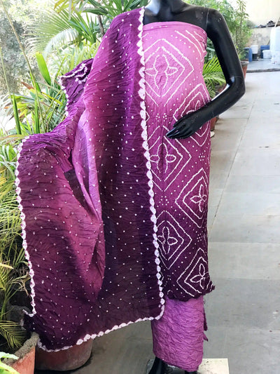 Bandhani Cotton Designer Suit