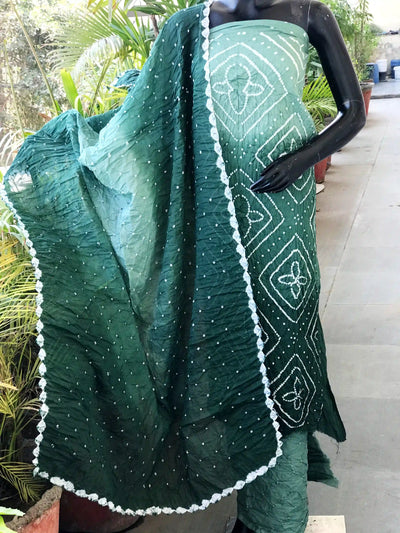 Bandhani Cotton Designer Suit