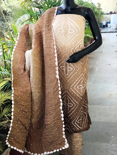 Bandhani Cotton Designer Suit