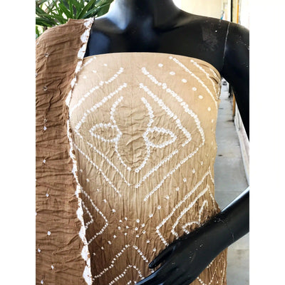 Bandhani Cotton Designer Suit