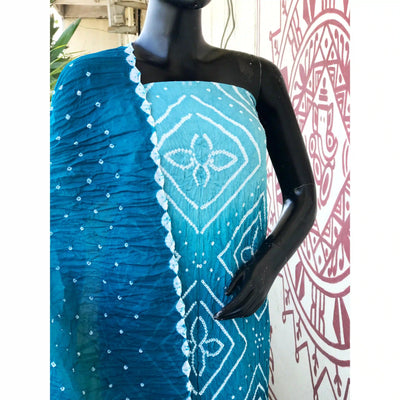 Bandhani Cotton Designer Suit