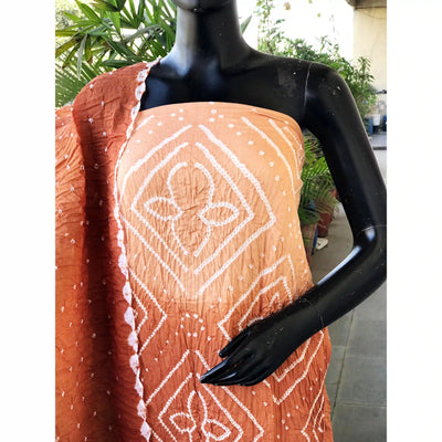 Bandhani Cotton Designer Suit
