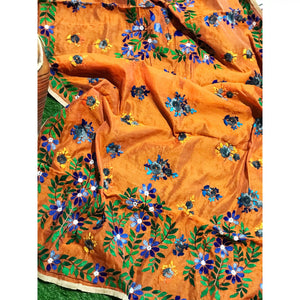 Phulkari Hand Embroidered Dupatta
