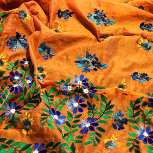 Phulkari Hand Embroidered Dupatta