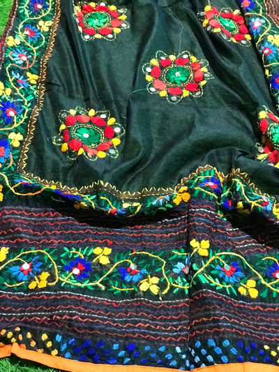 Phulkari Hand Embroidered Dupatta