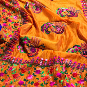 Phulkari Hand Embroidered Dupatta