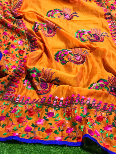 Phulkari Hand Embroidered Dupatta