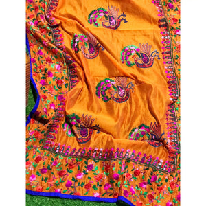 Phulkari Hand Embroidered Dupatta