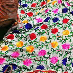 Phulkari Hand Embroidered Dupatta