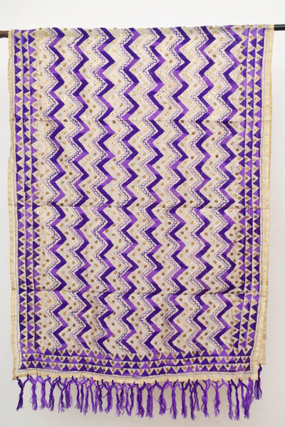 Phulkari Hand Embroidered Dupatta