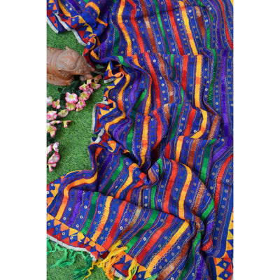 Phulkari Hand Embroidered Dupatta
