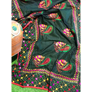 Phulkari Hand Embroidered Dupatta