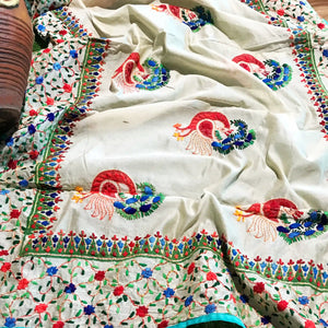 Phulkari Hand Embroidered Dupatta