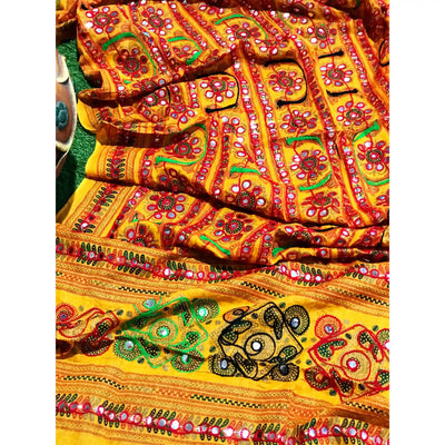 Festive Aari work dupatta 2.25m length SS Ethnics