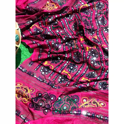 Festive Aari work dupatta 2.25m length SS Ethnics