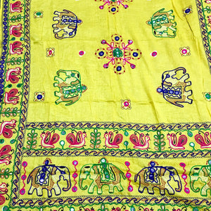 Festive Aari work dupatta 2.25m length SS Ethnics